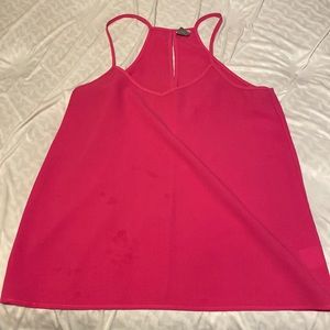 Pink tank top